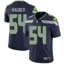Nike Seahawks -54 Bobby Wagner Steel Blue Team Color Stitched NFL Vapor Untouchable Limited Jersey