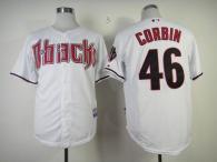 Arizona Diamondbacks #46 Patrick Corbin White Cool Base Stitched MLB Jersey