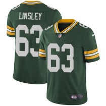 Nike Packers -63 Corey Linsley Green Team Color Stitched NFL Vapor Untouchable Limited Jersey