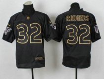 Atlanta Falcons 32 Jacquizz Rodgers Black Gold No Fashion NFL Elite Jersey