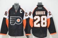 Philadelphia Flyers -28 Claude Giroux Black Stitched NHL Jersey