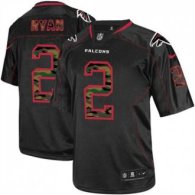 Nike Atlanta Falcons 2 Matt Ryan Black NFL Elite Camo Fashion Jersey