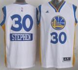Golden State Warriors #30 Stephen Curry White 2014-15 Christmas Day Stitched Youth NBA Jersey