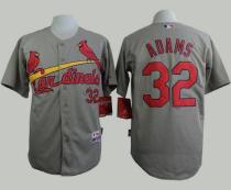 St  Louis Cardinals #32 Matt Adams Grey Cool Base Stitched MLB Jersey