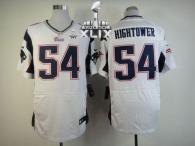 Nike New England Patriots -54 Dont'a Hightower White Super Bowl XLIX Mens Stitched NFL Elite Jersey