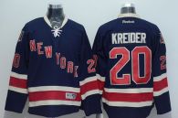 New York Rangers -20 Chris Kreider Dark Blue Third Stitched NHL Jersey