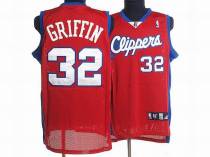 Los Angeles Clippers -32 Blake Griffin Stitched Red NBA Jersey