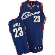 Cleveland Cavaliers #23 LeBron James Dark Blue Stitched Youth NBA Jersey