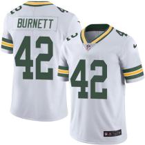Nike Packers -42 Morgan Burnett White Stitched NFL Vapor Untouchable Limited Jersey