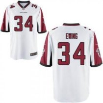 2012 NEW NFL Atlanta Falcons 34 Bradie Ewing White Jerseys (Elite)