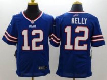 Nike Buffalo Bills -12 Jim Kelly Royal Blue Team Color NFL New Elite Jersey