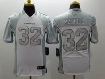 Nike Arizona Cardinals -32 Tyrann Mathieu White Men's Stitched NFL Limited Platinum Jersey