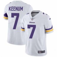 Minnesota Vikings -7 Case Keenum White Nike NFL Vapor Untouchable Limited Jersey