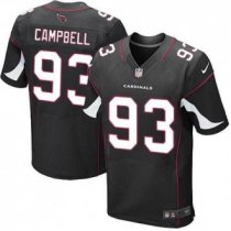 Nike Arizona Cardinals -93 Campbell Jersey Black Elite Alternate Jersey