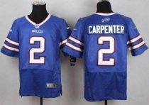 Nike Buffalo Bills -2 Dan Carpenter Royal Blue Team Color Stitched NFL New Elite Jersey