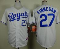 Kansas City Royals -27 Brandon Finnegan White Cool Base Stitched MLB Jersey
