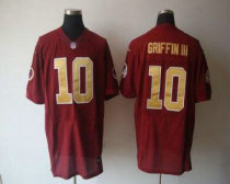 Nike Redskins -10 Robert Griffin III Burgundy Red Alternate 80TH Throwback Stitched NFL Elite Jersey