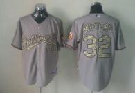 Baltimore Orioles #32 Matt Wieters Grey USMC Cool Base Stitched MLB Jersey