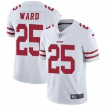 Nike 49ers -25 Jimmie Ward White Stitched NFL Vapor Untouchable Limited Jersey