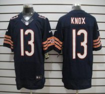 Nike Bears -13 Johnny Knox Navy Blue Team Color Stitched NFL Elite Jersey