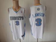 Denver Nuggets -3 Ty Lawson White Revolution 30 Stitched NBA Jersey