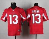 Nike Arizona Cardinals -13 Jaron Brown Red Team Color NFL Elite Jersey