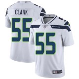 Nike Seahawks -55 Frank Clark White Stitched NFL Vapor Untouchable Limited Jersey