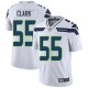 Nike Seahawks -55 Frank Clark White Stitched NFL Vapor Untouchable Limited Jersey