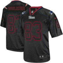 Nike Patriots -83 Wes Welker Lights Out Black Stitched NFL Elite Jersey