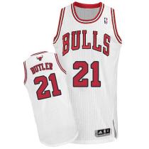 Revolution 30 Chicago Bulls -21 Jimmy Butler White Stitched NBA Jersey