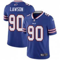 Nike Bills -90 Shaq Lawson Royal Blue Team Color Stitched NFL Vapor Untouchable Limited Jersey