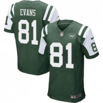 2014 NFL Draft New York Jets -81 Shaq Evans Green Team Color NFL Elite Jersey