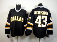 Dallas Stars -43 Valeri Nichushkin Black Stitched NHL Jersey