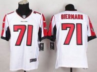 Nike Atlanta Falcons 71 Kroy Biermann White Stitched NFL Elite Jersey