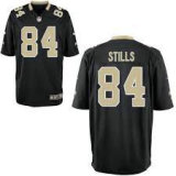 New Orleans Saints 84 Kenny Stills black Elite Jerseys
