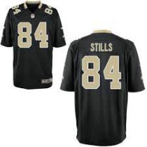 New Orleans Saints 84 Kenny Stills black Elite Jerseys