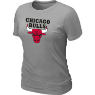 NBA Chicago Bulls Big Tall Primary Logo  Women T-Shirt (8)