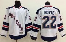 New York Rangers -22 Dan Boyle White 2014 Stadium Series Stitched NHL Jersey