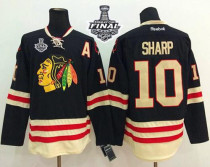 Chicago Blackhawks -10 Patrick Sharp Black 2015 Winter Classic 2015 Stanley Cup Stitched NHL Jersey
