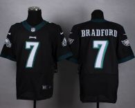 Nike Philadelphia Eagles #7 Sam Bradford Black Alternate Men's Stitched NFL New Elite Jersey