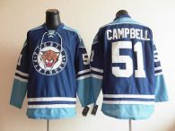 Florida Panthers -51 Brian Campbell Blue Third Stitched NHL Jersey