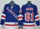 New York Rangers -61 Rick Nash Blue Home Stitched NHL Jersey