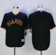 San Francisco Giants Blank Black New Cool Base Fashion Stitched MLB Jersey