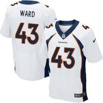 Nike Denver Broncos #43 TJ Ward White Men's Stitched NFL New Elite Jersey