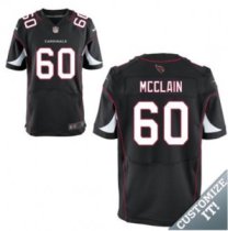 Nike Arizona Cardinals -60 Mcclain Jersey Black Elite Alternate Jersey