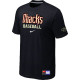 Arizona Diamondbacks Crimson Black Nike Short Sleeve Practice T-Shirt