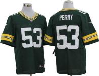 Nike Green Bay Packers #53 Nick Perry Green Team Color Men's Stitched NFL Elite Jersey