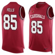 Nike Arizona Cardinals -85 Darren Fells Red Team Color Stitched NFL Limited Tank Top Jersey