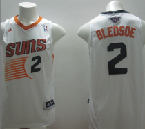 Revolution 30 Phoenix Suns -2 Eric Bledsoe White Stitched NBA Jersey