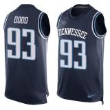 Nike Titans -93 Kevin Dodd Navy Blue Alternate Stitched NFL Limited Tank Top Jersey